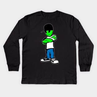 Alien Kids Long Sleeve T-Shirt